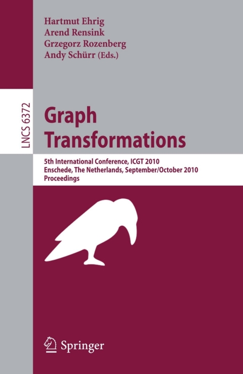 Cover image for book Graph Transformations