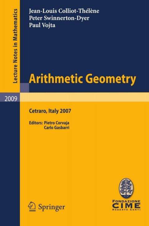 Cover image for book Arithmetic Geometry
