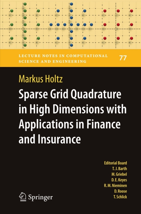 Cover image for book Sparse Grid Quadrature in High Dimensions with Applications in Finance and Insurance