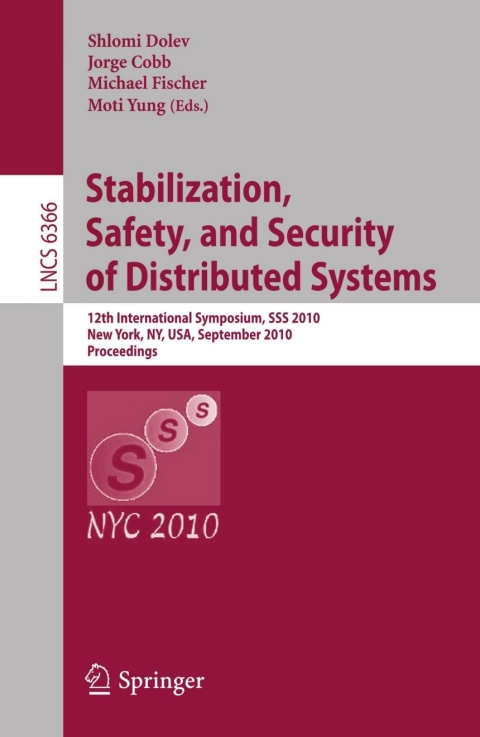 Cover image for book Stabilization, Safety, and Security of Distributed Systems