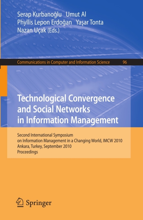 Cover image for book Technological Convergence and Social Networks in Information Management
