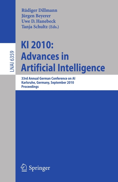 Cover image for book KI 2010: Advances in Artificial Intelligence