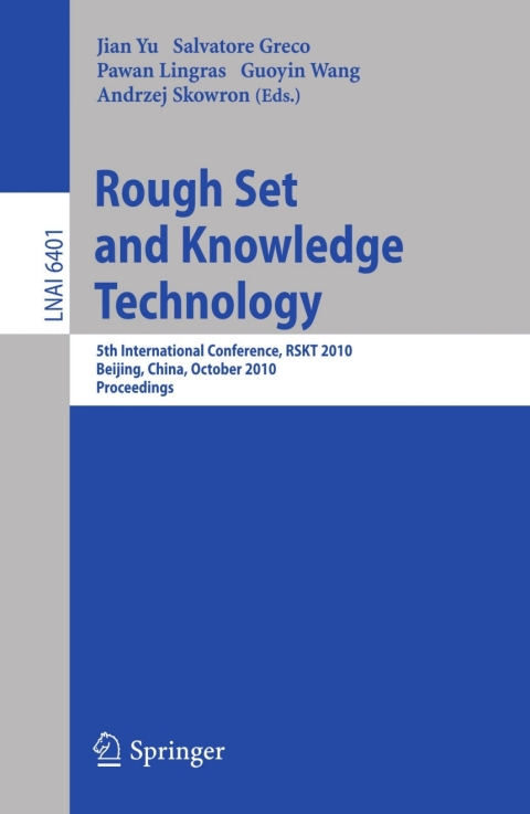Cover image for book Rough Set and Knowledge Technology