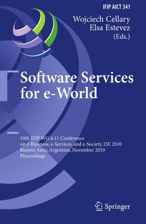 Cover image for book Software Services for e-World