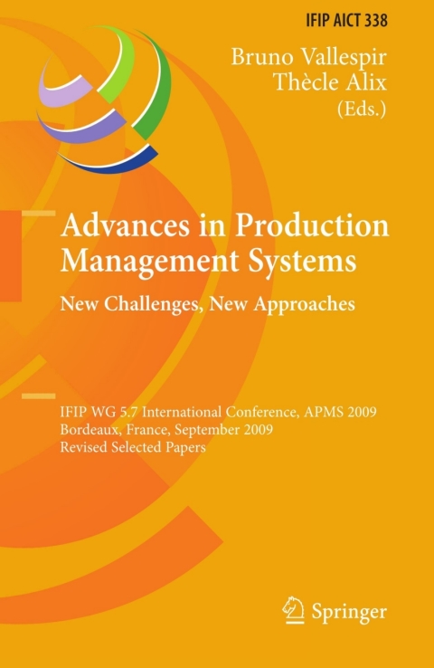 Cover image for book Advances in Production Management Systems: New Challenges, New Approaches