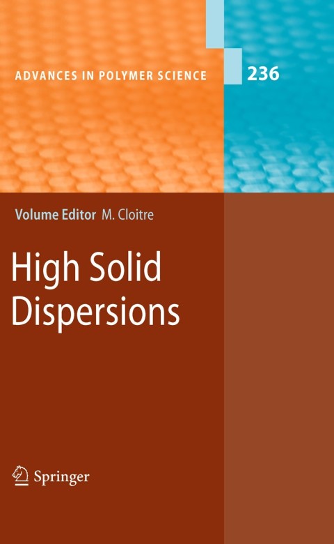 Cover image for book High Solid Dispersions