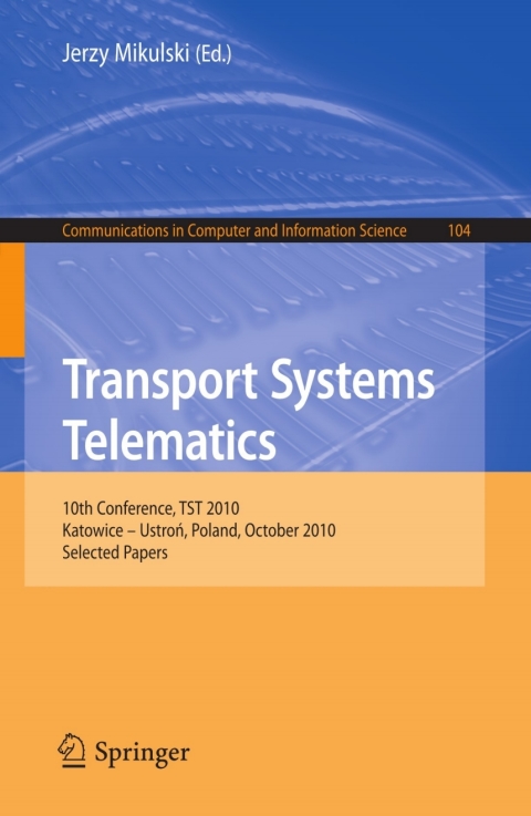 Cover image for book Transport Systems Telematics