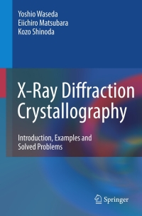 Cover image: X-Ray Diffraction Crystallography 9783642166341