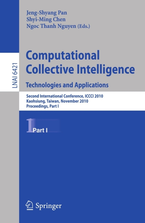 Cover image for book Computational Collective Intelligence. Technologies and Applications