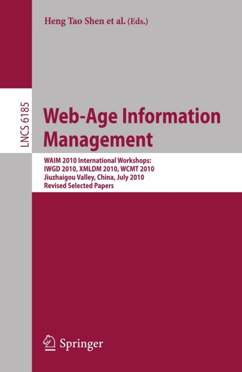 Cover image for book Web-Age Information Management. WAIM 2010 Workshops