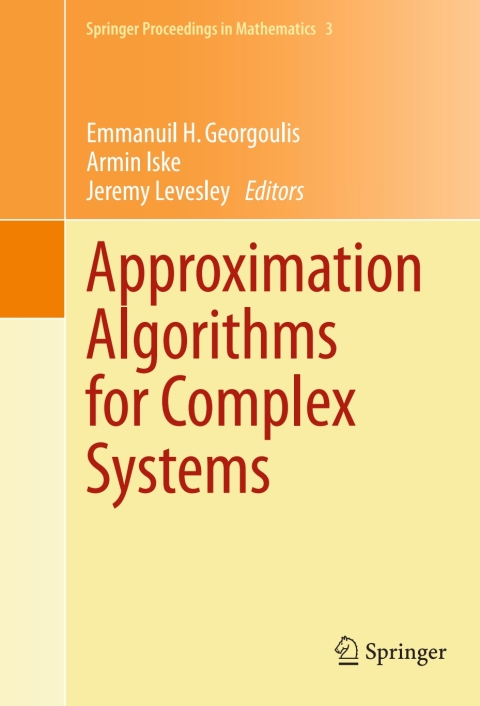 Cover image for book Approximation Algorithms for Complex Systems