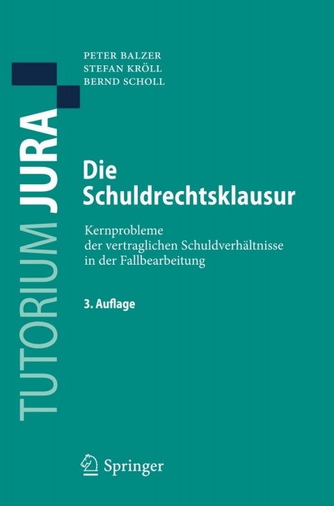 Cover image for book Die Schuldrechtsklausur