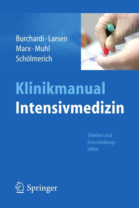 Cover image for book Klinikmanual Intensivmedizin