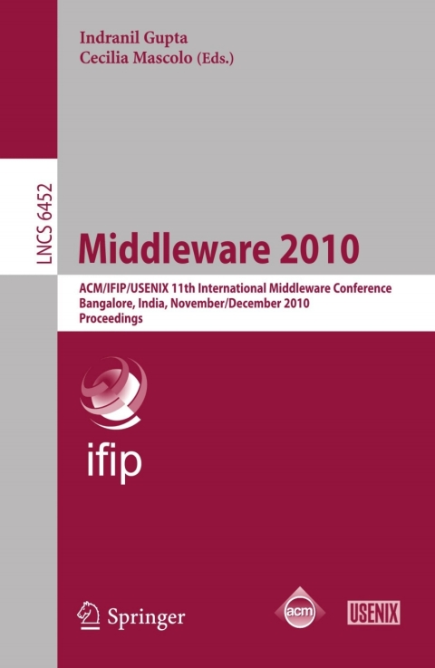 Cover image for book Middleware 2010