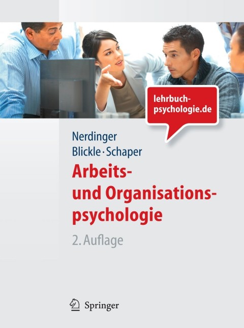 Cover image for book Arbeits- und Organisationspsychologie (Lehrbuch mit Online-Materialien)