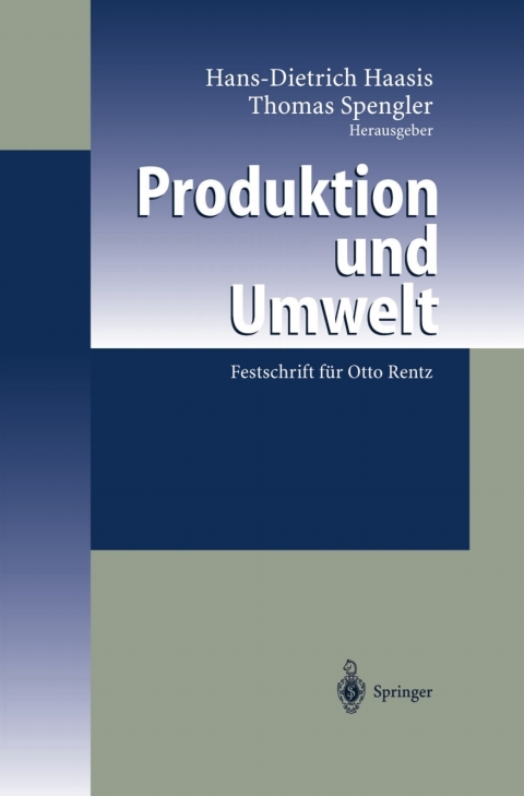 Cover image for book Produktion und Umwelt