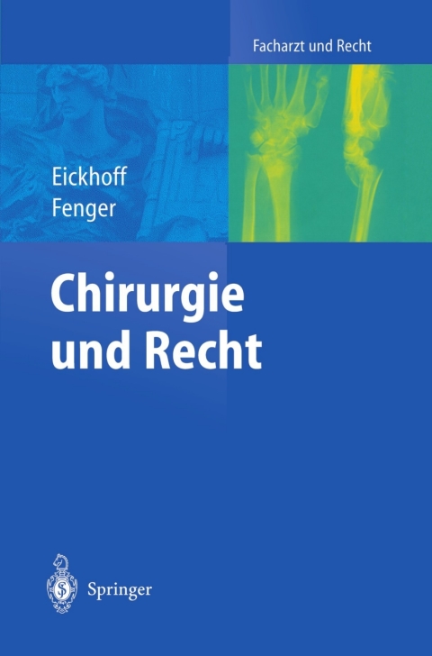 Cover image for book Chirurgie und Recht