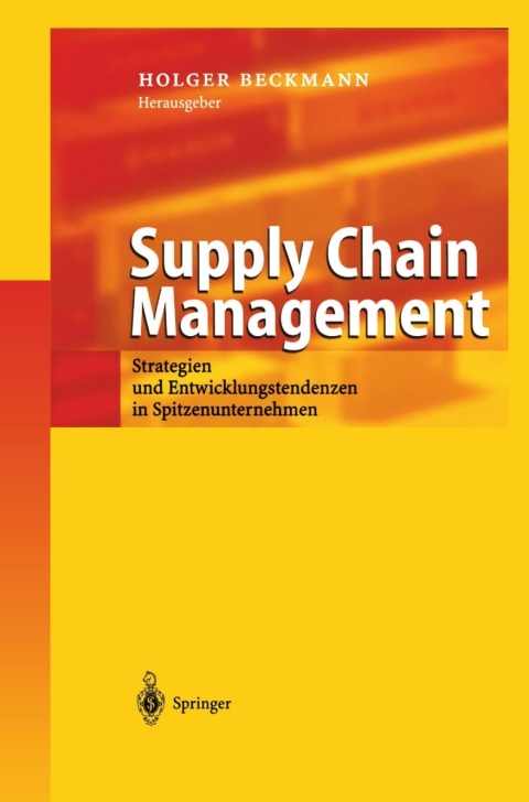 Cover image for book Supply Chain Management