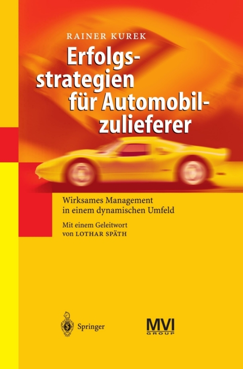 Cover image for book Erfolgsstrategien für Automobilzulieferer