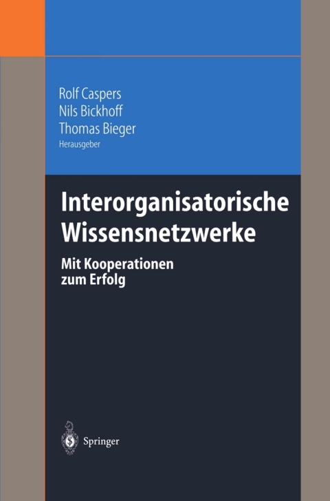Cover image for book Interorganisatorische Wissensnetzwerke