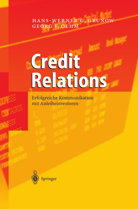 Cover image for book Credit Relations