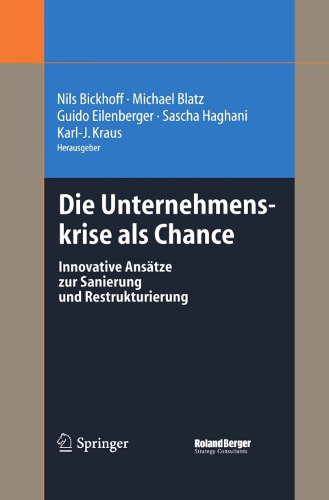 Cover image for book Die Unternehmenskrise als Chance