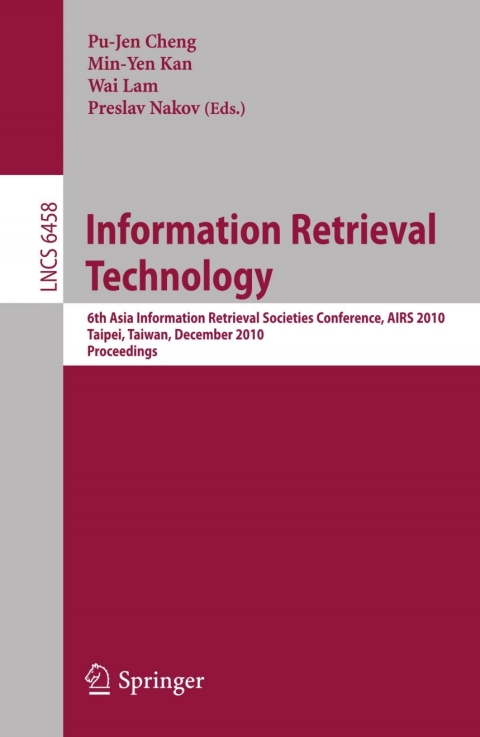 Cover image for book Information Retrieval Technology