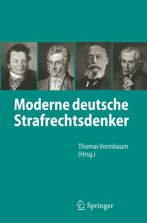 Cover image for book Moderne deutsche Strafrechtsdenker