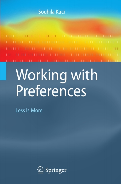 Cover image for book Working with Preferences: Less Is More