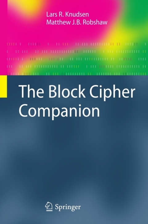 Cover image for book The Block Cipher Companion