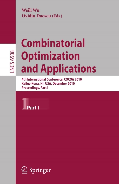 Combinatorial Optimization and Applications 