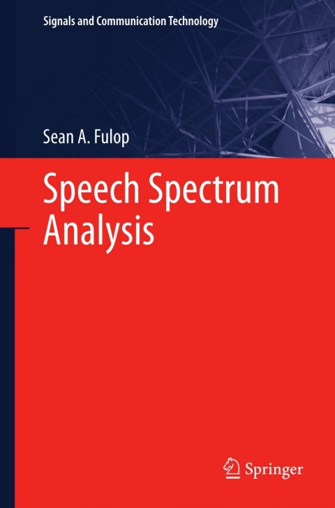 Cover image for book Speech Spectrum Analysis