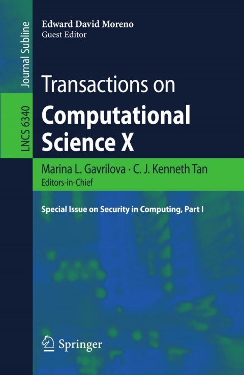 Transactions on Computational Science X 