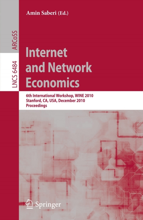 Cover image for book Internet and Network Economics