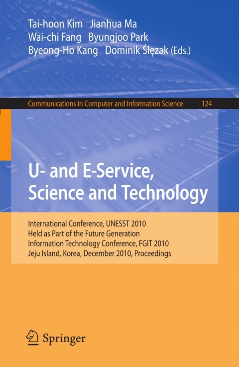 U- and E-Service, Science and Technology 