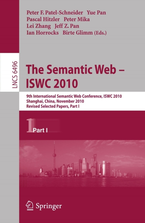 Cover image for book The Semantic Web - ISWC 2010