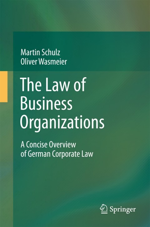 Cover image for book The Law of Business Organizations