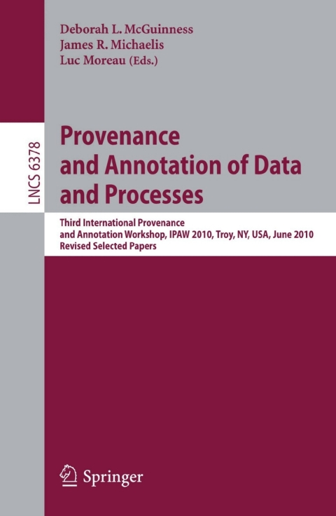 Cover image for book Provenance and Annotation of Data and Process