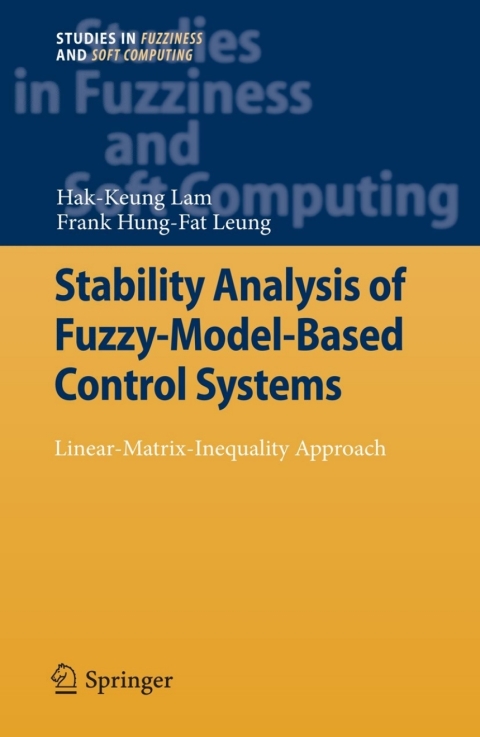 Cover image for book Stability Analysis of Fuzzy-Model-Based Control Systems