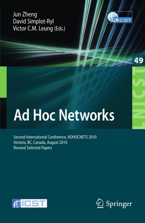 Cover image for book Ad Hoc Networks
