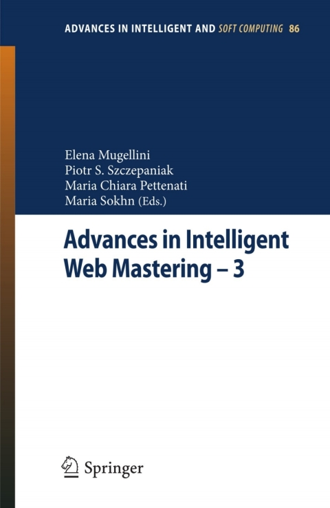Cover image for book Advances in Intelligent Web Mastering - 3