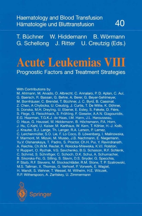 Cover image for book Acute Leukemias VIII
