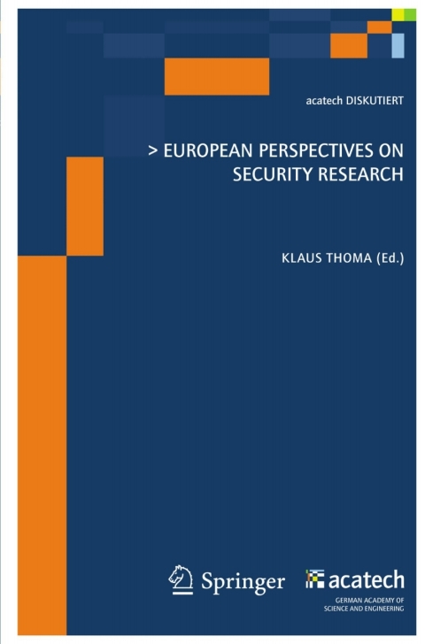 Cover image for book European Perspectives on Security Research