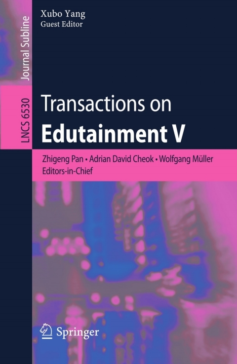 Cover image for book Transactions on Edutainment V