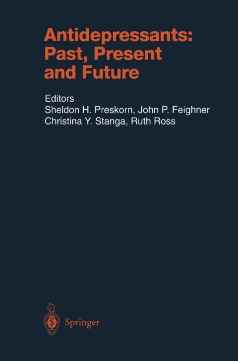 Cover image for book Antidepressants: Past, Present and Future
