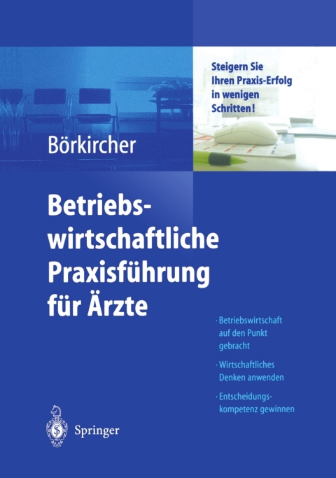 Cover image for book Betriebswirtschaftliche Praxisführung für Ärzte