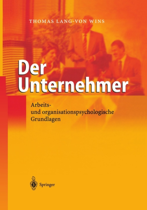 Cover image for book Der Unternehmer