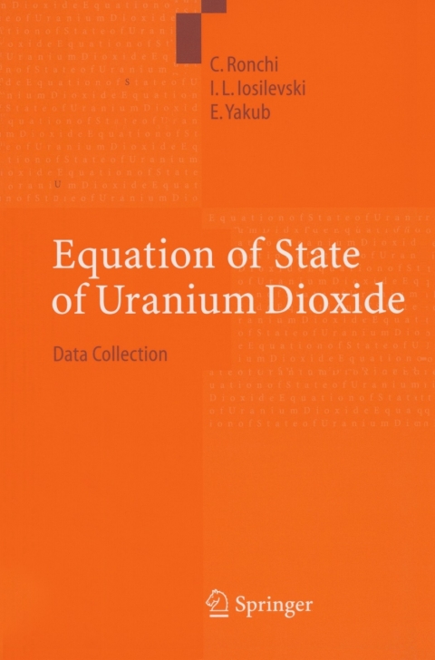 Cover image for book Equation of State of Uranium Dioxide