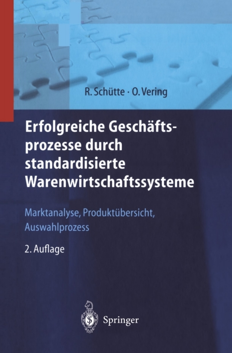 Cover image for book Erfolgreiche Geschäftsprozesse durch standardisierte Warenwirtschafts-systeme