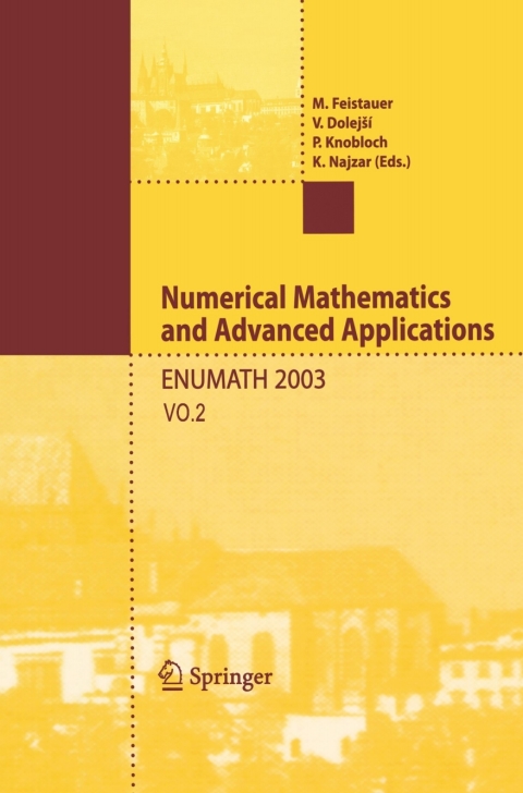 Cover image for book Numerical Mathematics and Advanced Applications